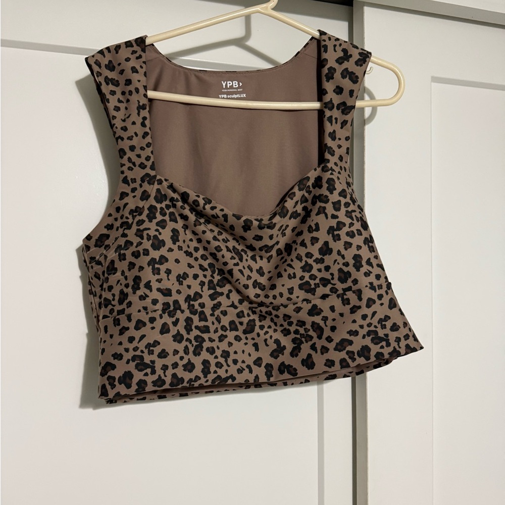 Abercrombie Leopard Print crop|NWT